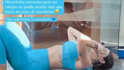 VIDEO / Agustina Gandolfo, gli allenamenti diventano più lievi: “Dovevo muovermi ma…”