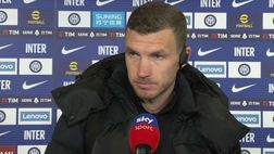 Dzeko: “Siamo forti, non ci aspettavamo questa classifica. Rinnovo? Non è domanda per me”