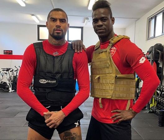 Boateng Balotelli (Instagram Boateng) Boateng Balotelli (Instagram Boateng)