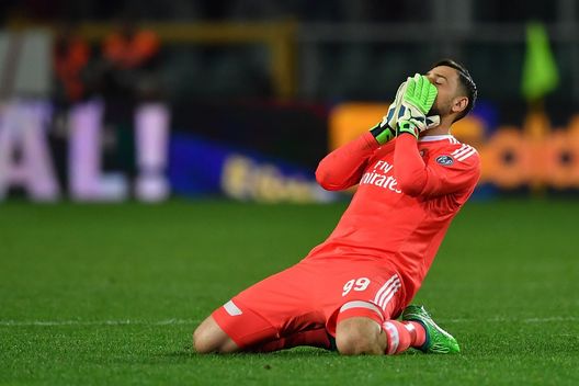  Gianluigi Donnarumma, portiere del Milan (credits: GETTY Images) 