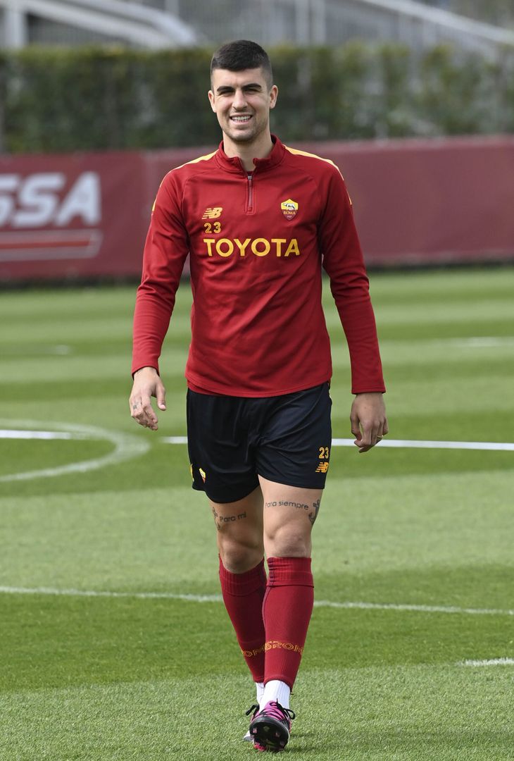 Trigoria, allenamento in vista di Torino. Mourinho sorride – FOTO GALLERY - immagine 11
