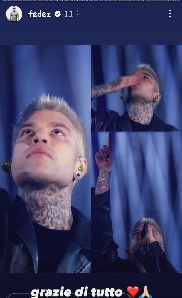 Fedez a Sanremo, frecciatine al governo e il ricordo di Vialli- immagine 2