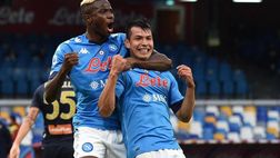 VIDEO Napoli, Osimhen è tornato: guarda il super gol del nigeriano in allenamento