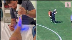 Mourinho, frecciata ad Allegri: “Un giocatore mi ha dato un calcio” | VIDEO