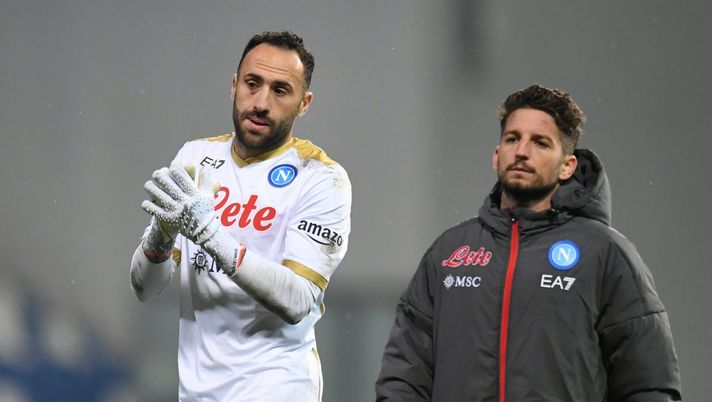 Elmas, Ospina, Mertens (Photo by Alessandro Sabattini/Getty Images) ospina mertens