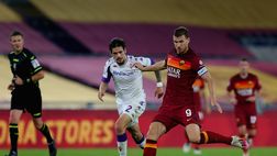 Roma, tegola Dzeko: il centravanti salterà la Fiorentina