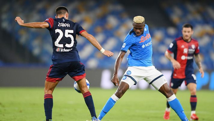 Victor Osimhen (Photo by Francesco Pecoraro/Getty Images)