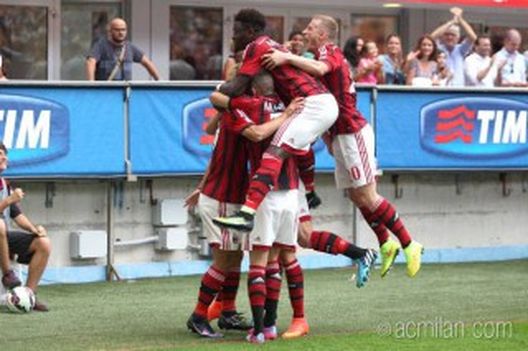 Milan Esultanza - fonte www.acmilan.com Milan Esultanza - fonte www.acmilan.com