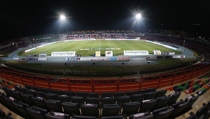 COSENZA, ITALY - JANUARY 20: A general view of stadium the Serie B match between Cosenza Calcio and Crotone FC at Stadio San Vito on January 20, 2020 in Cosenza, Italy. (Photo by Maurizio Lagana/Getty Images) COSENZA SU E VICENZA GIU'...