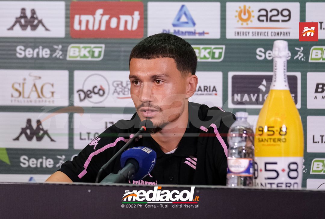 FOTO PALERMO, La presentazione di Davide Bettella in conferenza stampa (Gallery) - immagine 15