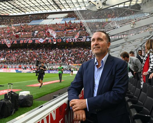 Gerry Cardinale (managing partner RedBird e azionista di maggioranza AC Milan) qui prima del derby Milan-Inter 3-2 (Serie A 2022-2023) | News (Getty Images) Gerry Cardinale RedBird AC Milan derby Milan-Inter 3-2 Serie A 2022-2023