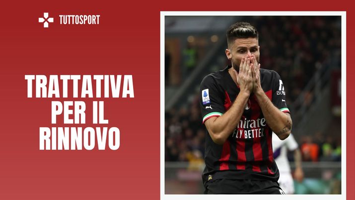 Rinnovi Milan, oltre Leao c'è anche Giroud: trattativa spedita (getty images)