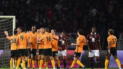Wolves penultimo in Premier e ko in Europa League: aumentano i rimpianti Toro