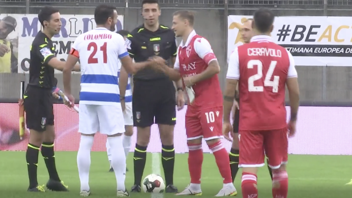 FINALE Pro Patria-Padova 1-2 (45&#8242; pt Pierozzi, 14&#8242; st Valentini, 22&#8242; st Monaco) 