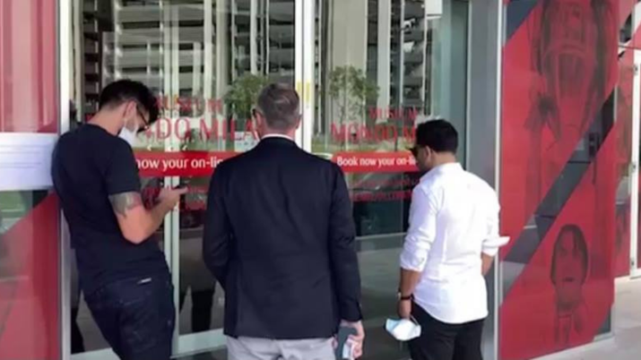 Agenzia Quan Sports a Casa Milan Agenzia Quan Sports a Casa Milan