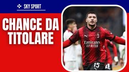 Rennes-Milan, sorpresa in attacco per Pioli: Jovic sarà titolare