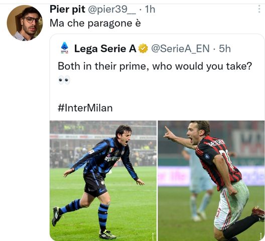 Il derby della storia divide e sorprende: Lega Serie A e quel paragone fra Sheva e Milito…- immagine 2