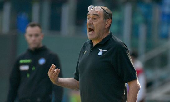 ROME, ITALY - FEBRUARY 18: SS Lazio head coach Maurizio Sarri during the Serie A TIM match between SS Lazio and Bologna FC - Serie A TIM at Stadio Olimpico on February 18, 2024 in Rome, Italy. (Photo by Marco Rosi - SS Lazio/Getty Images) Sarri può sorridere: previsti due recuperi in vista della Fiorentina - immagine 1