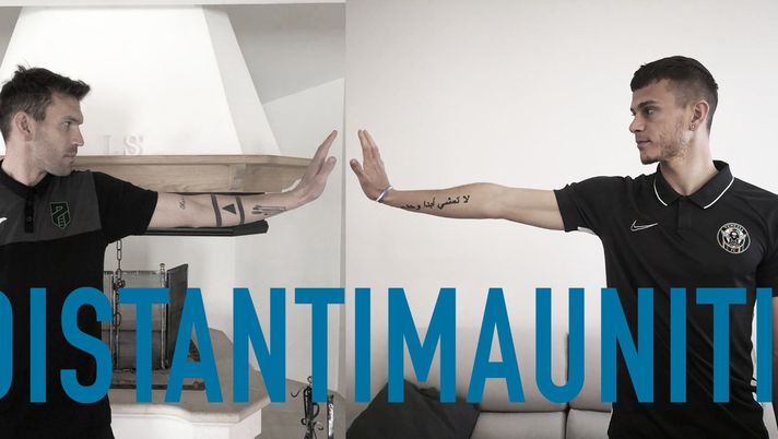 Il derby Pordenone-Venezia al motto di #distantimauniti Il derby Pordenone-Venezia al motto di #distantimauniti