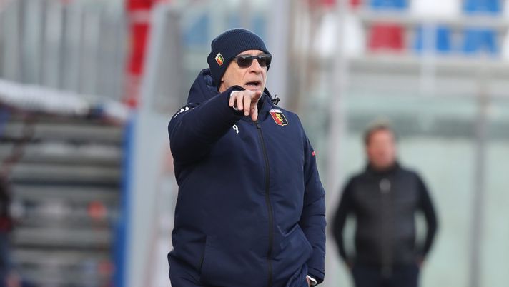 CROTONE, ITALY - JANUARY 31: Head coach of Genoa Davide Ballardini gestures during the Serie A match between FC Crotone and Genoa CFC at Stadio Comunale Ezio Scida on January 31, 2021 in Crotone, Italy. (Photo by Maurizio Lagana/Getty Images) CROTONE, ITALY - JANUARY 31: Head coach of Genoa Davide Ballardini gestures during the Serie A match between FC Crotone and Genoa CFC at Stadio Comunale Ezio Scida on January 31, 2021 in Crotone, Italy. (Photo by Maurizio Lagana/Getty Images)
