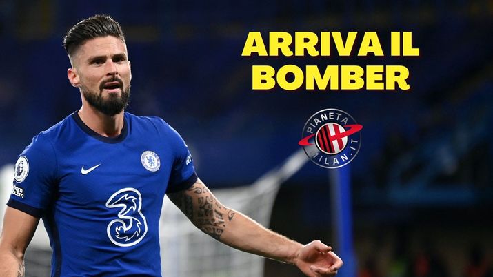 Olivier Giroud (attaccante AC Milan) in arrivo a Milanello | Milan News (Getty Images) 