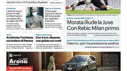 Prima Pagina, Giornale di Sicilia: “Figliuolo al capezzale della Sicilia cenerentola”