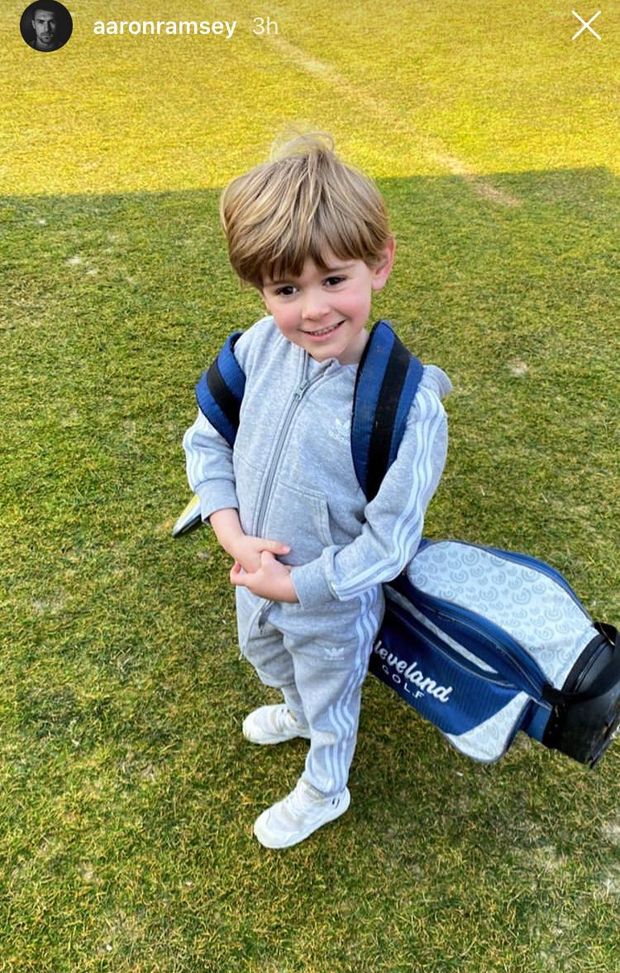 Domenica con papà per Ramsey jr 