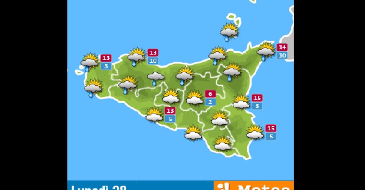 Meteo Palermo, Pioggia E Schiarite: Le Previsioni Di Lunedì 28 Febbraio ...