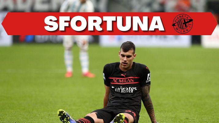 Pietro Pellegri (attaccante AC Milan), infortunatosi durante Milan-Salernitana 2-0 (Serie A 2021-2022) | News (Getty Images) Pietro Pellegri AC Milan