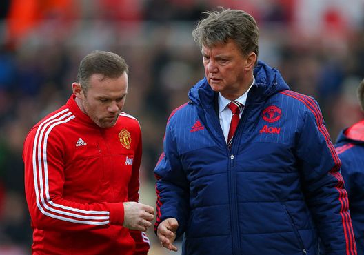 Rooney Van Gaal (getty images) Rooney Van Gaal (getty images)