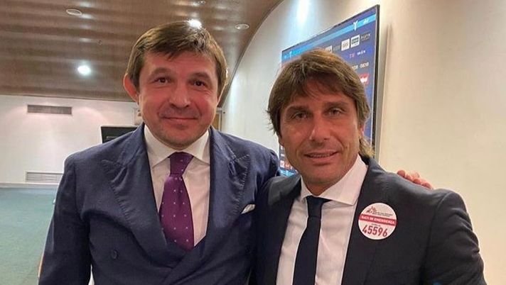 Conte e Kutuzov: ritrovarsi 11 anni dopo all'Olimpico... Conte e Kutuzov: ritrovarsi 11 anni dopo all'Olimpico...