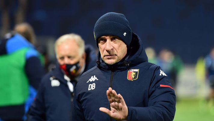 BERGAMO, ITALY - JANUARY 17: Head Coach of Genoa CFC, Davide Ballardini gestures following the Serie A match between Atalanta BC and Genoa CFC at Gewiss Stadium on January 17, 2021 in Bergamo, Italy. Sporting stadiums around Italy remain under strict restrictions due to the Coronavirus Pandemic as Government social distancing laws prohibit fans inside venues resulting in games being played behind closed doors. (Photo by Pier Marco Tacca/Getty Images) BERGAMO, ITALY - JANUARY 17: Head Coach of Genoa CFC, Davide Ballardini gestures following the Serie A match between Atalanta BC and Genoa CFC at Gewiss Stadium on January 17, 2021 in Bergamo, Italy. Sporting stadiums around Italy remain under strict restrictions due to the Coronavirus Pandemic as Government social distancing laws prohibit fans inside venues resulting in games being played behind closed doors. (Photo by Pier Marco Tacca/Getty Images)