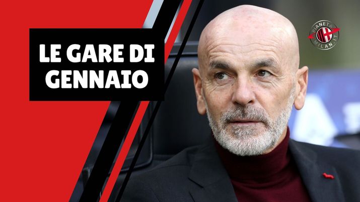 Calendario AC Milan Pioli gennaio 2022 Serie A Coppa Italia