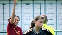 Roma Femminile, Elena Linari come Gascoigne: ammonisce…l’arbitro