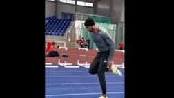 VIDEO / Jacobs è sempre velocissimo: che scatto in allenamento