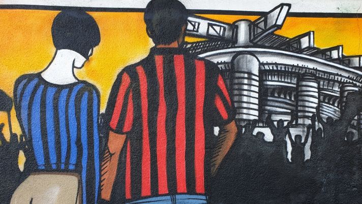 Il milanista e la fidanzata interista, mano nella mano prima del derby Il milanista e la fidanzata interista, mano nella mano prima del derby