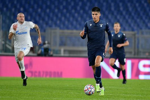 ROME, ITALY - NOVEMBER 24: Joaquin Correa of SS Lazio in action during the UEFA Champions League Group F stage match between SS Lazio and Zenit St. Petersburg at Stadio Olimpico on November 24, 2020 in Rome, Italy. (Photo by Marco Rosi - SS Lazio/Getty Images) ROME, ITALY - NOVEMBER 24: Joaquin Correa of SS Lazio in action during the UEFA Champions League Group F stage match between SS Lazio and Zenit St. Petersburg at Stadio Olimpico on November 24, 2020 in Rome, Italy. (Photo by Marco Rosi - SS Lazio/Getty Images)