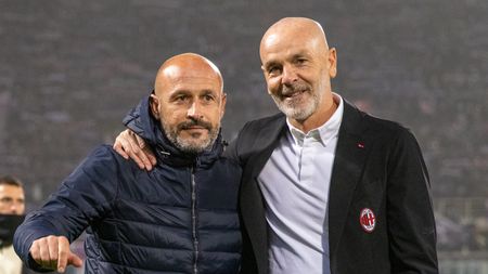 GERMOGLI PH 20 NOVEMBRE 2021 FIRENZE STADIO ARTEMIO FRANCHI CAMPIONATO DI CALCIO DI SERIE A FIORENTINA VS MILAN NELLA FOTO PIOLI E ITALIANO