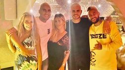 Festa grande a Ibiza: Neymar balla con una ex, ci sono anche Icardi e Navas
