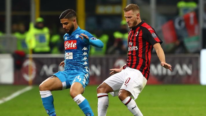 Lorenzo Insigne e Ignazio Abate, Milan-Napoli, Getty Images 