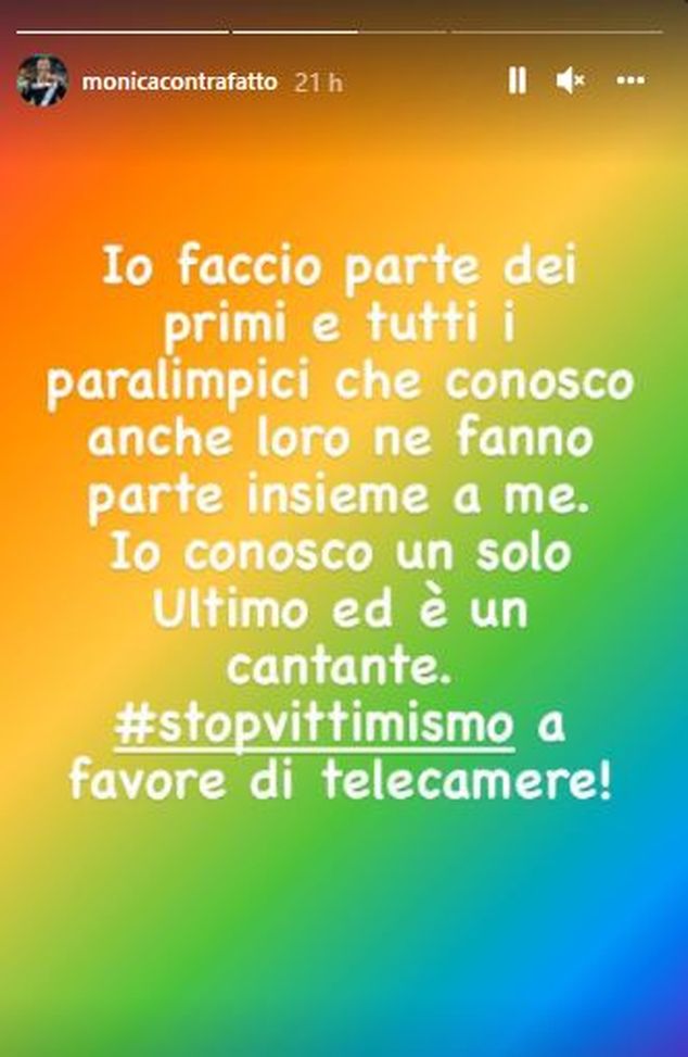 Monica Contrafatto contro Bortuzzo: “Stare in carrozzina non lo giustifica. Con Lulù…”- immagine 3