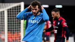 Napoli spuntato, non segna in trasferta da cinque partite consecutive: il dato horror