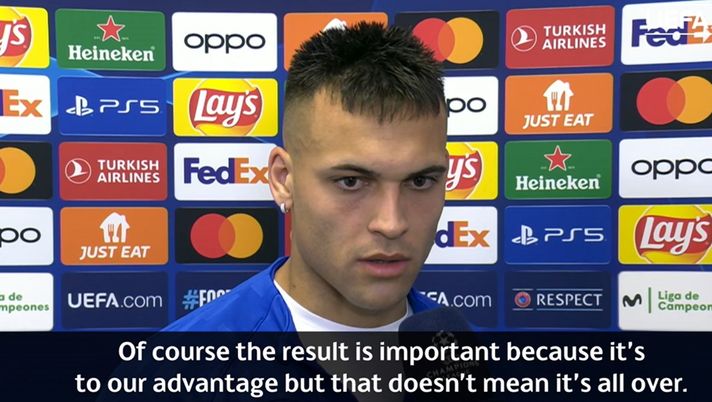 Lautaro: “1-0 ci dà vantaggio ma non è finita. Ora testa al campionato, poi…” - immagine 1