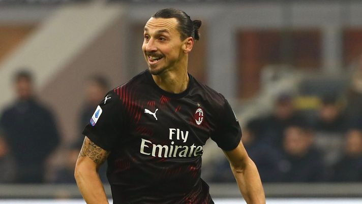 Zlatan Ibrahimovic, attaccante del Milan (credits: GETTY Images) 