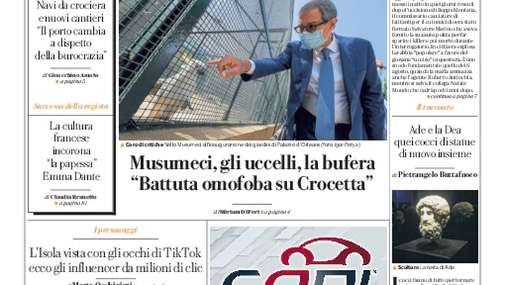 Prima Pagina, La Repubblica-Palermo: “Un siciliano su tre non ha il Green Pass” 
