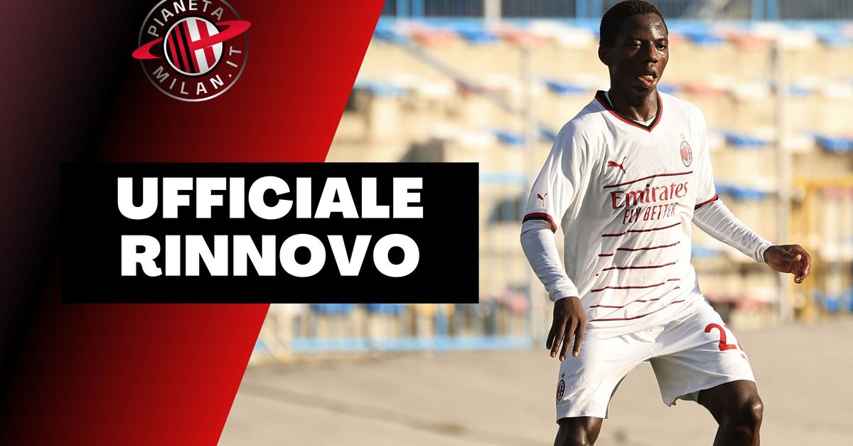 Milan primavera, ufficiale il rinnovo fino al 2025 di Eletu (FOTO