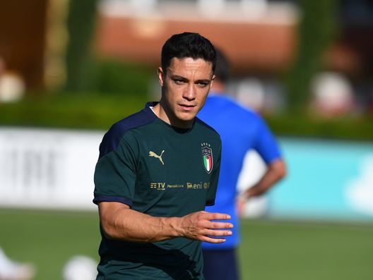 Giacomo Raspadori, attaccante del Sassuolo e della Nazionale di Mancini Giacomo Raspadori, attaccante del Sassuolo e della Nazionale di Mancini