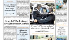 Prima Pagina, La Repubblica-Palermo: “L’agonia lenta di Orlando: Sfiduciatemi e vado via”