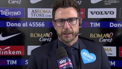 Di Francesco: “Altre vincono tirando poco? Juve e Napoli hanno questa qualità. La Roma…”