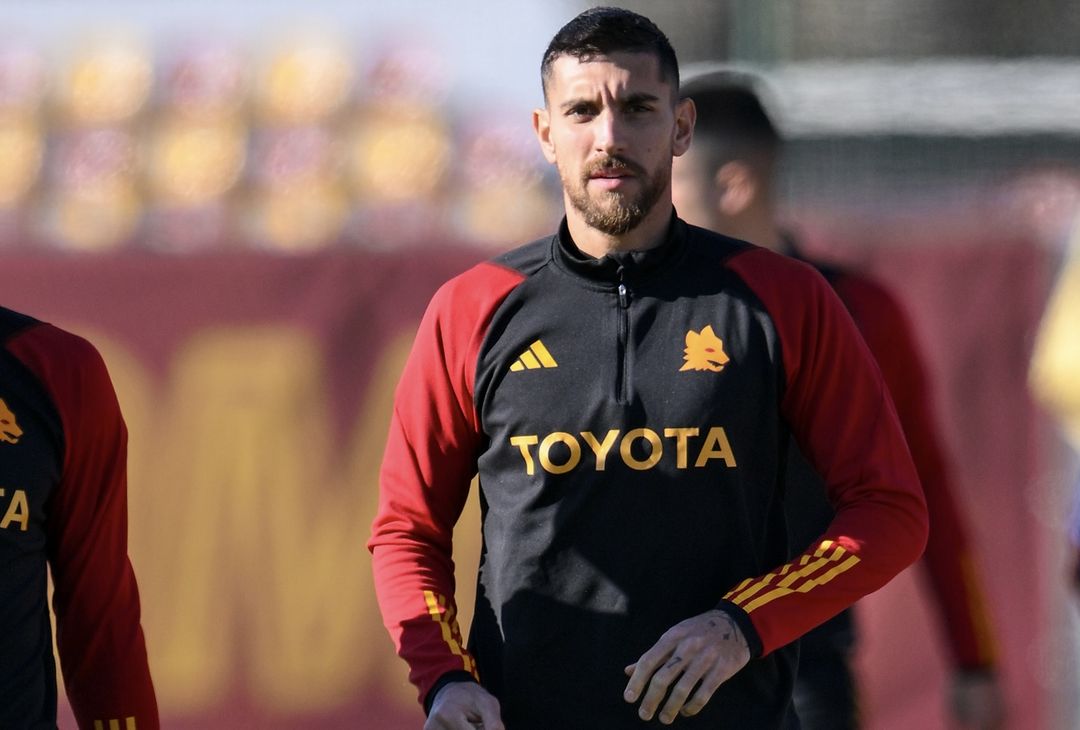 Roma, l’allenamento alla viglia del Milan. Non c’è Dybala – FOTOGALLERY- immagine 1